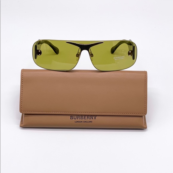 NEW BURBERRY BE3123 3917 GREEN SUNGLASSES BE 3123 - Picture 3 of 14